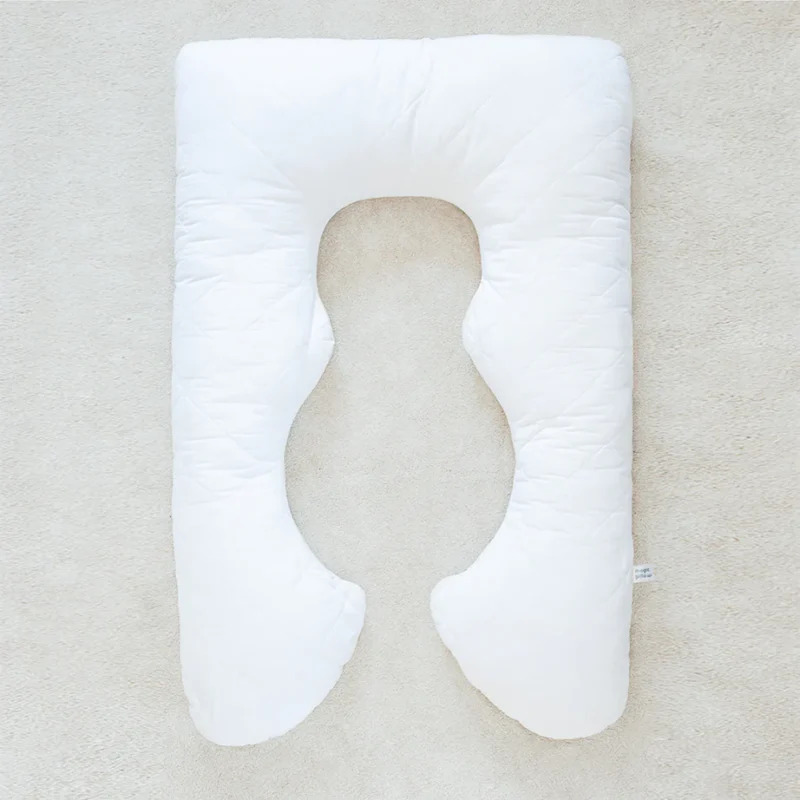 Beli Magic Pillow Kontur jastuk za trudnice postavljen na podu