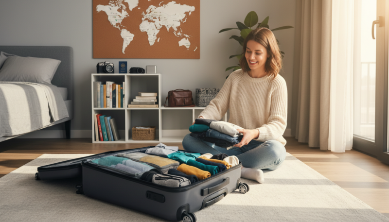 Strategija za putovanje i pakovanje kofera