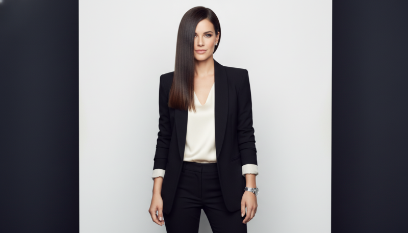 asimetrični bob frizura