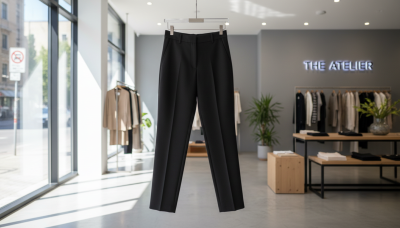 crne elegantne pantalone ženske crne elegantne pantalone ženske