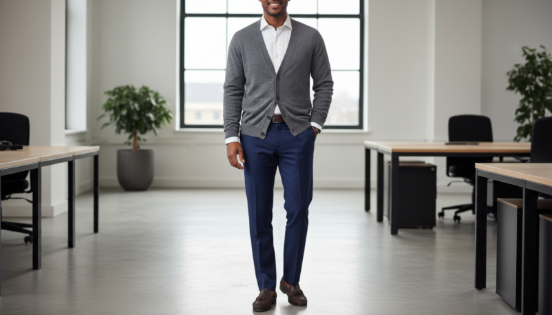 elegantan kardigan muški