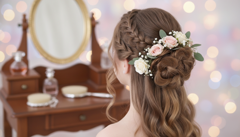 frizura za matursko veče