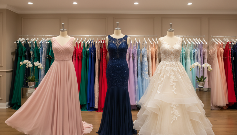 maturske haljine različitih stilova i cena