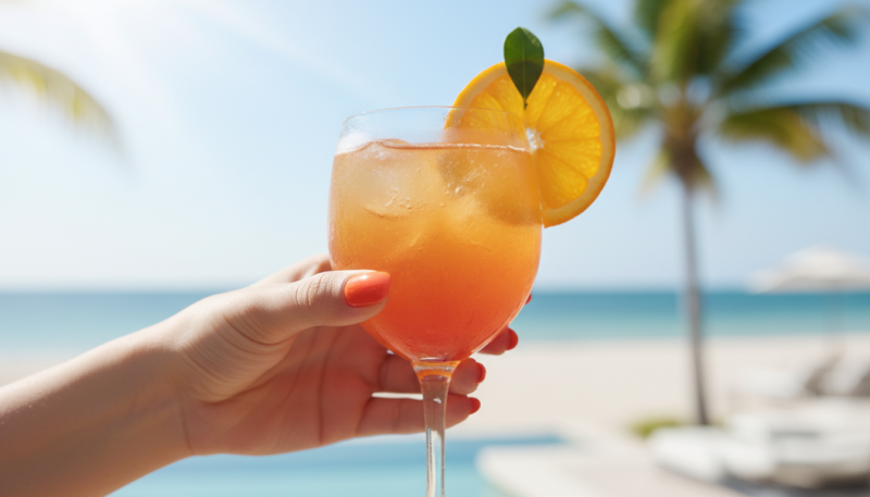 narandžasti lak za nokte