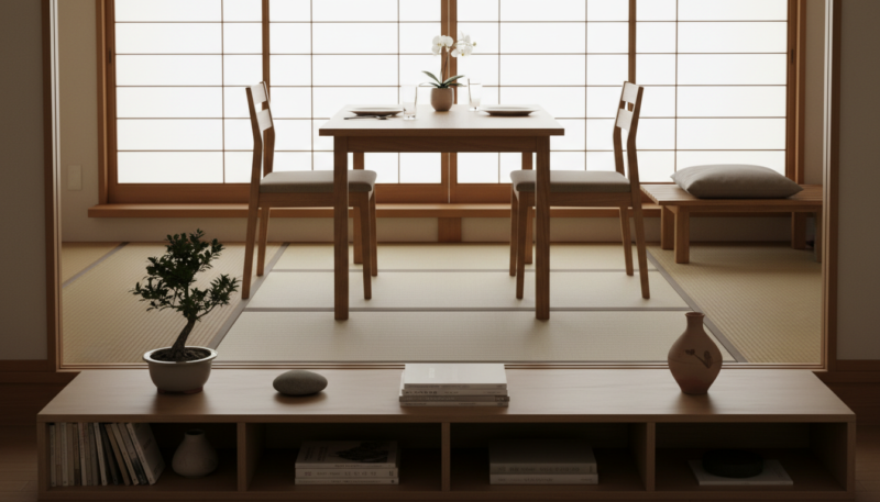 odlaganje predmeta prema japanskoj metodi