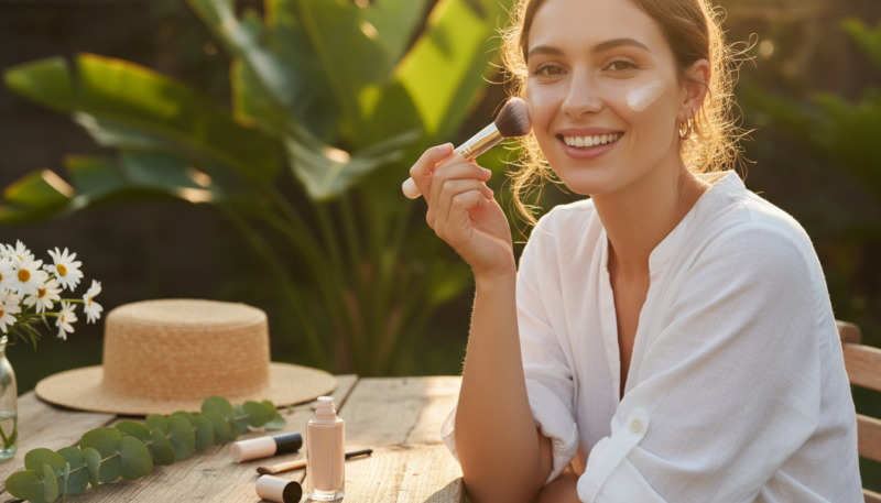 šminka za lice koje se sija