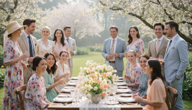 šta obući za prolećnu svadbu