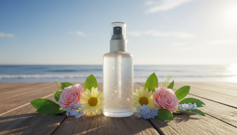 ulje sa šljokicama za negu kože