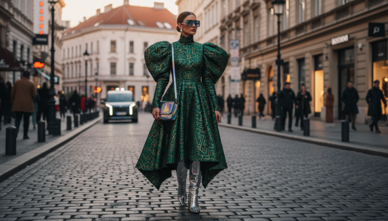 ženske haljine sa balon rukavima Srbija