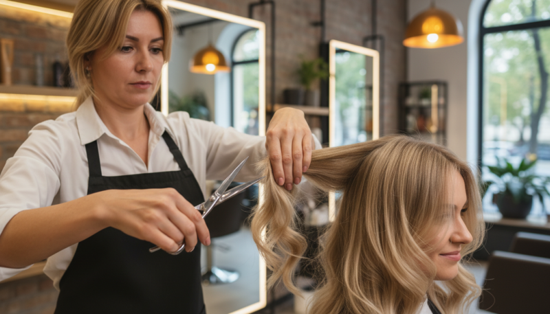 frizer butterfly cut Beograd Novi Sad