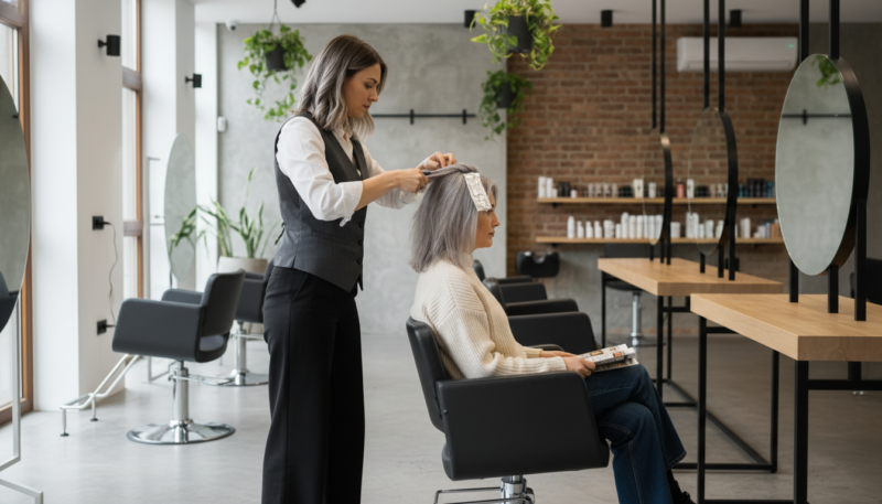gray blending tretman salon Beograd gray blending tretman salon Beograd